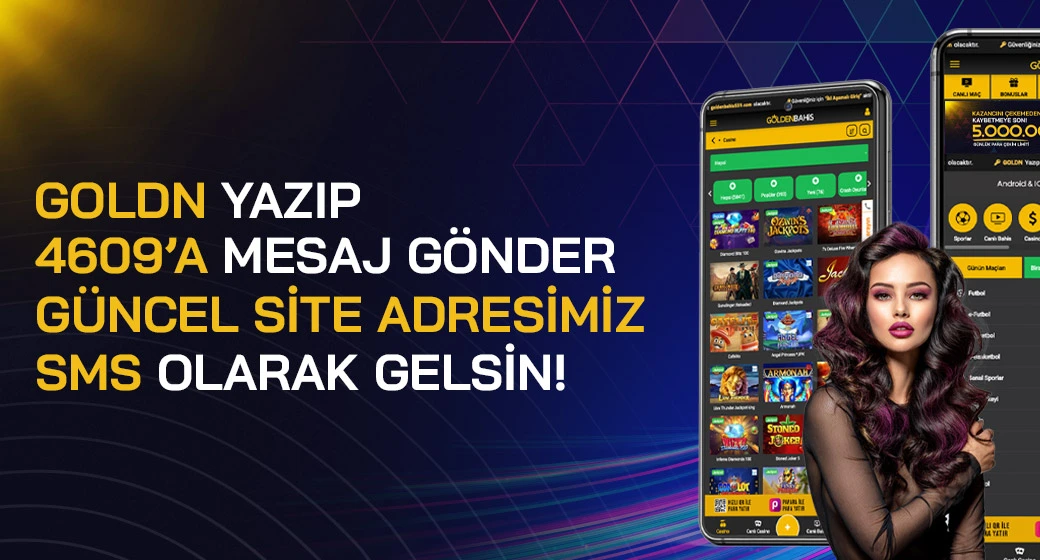 GoldenBahis mobil arayüz
